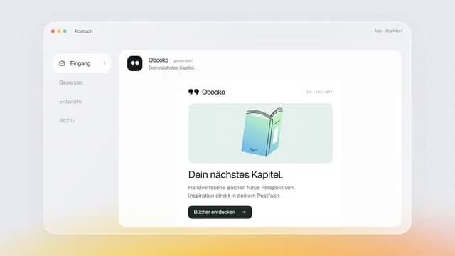 RILO: fertige Leseliste im Posteingang des Empfängers